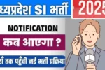 MP SI recruitment